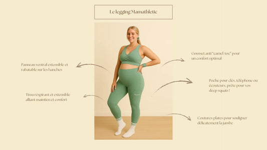 🩶 Quel est le meilleur legging de sport de grossesse ? - Mamathletic