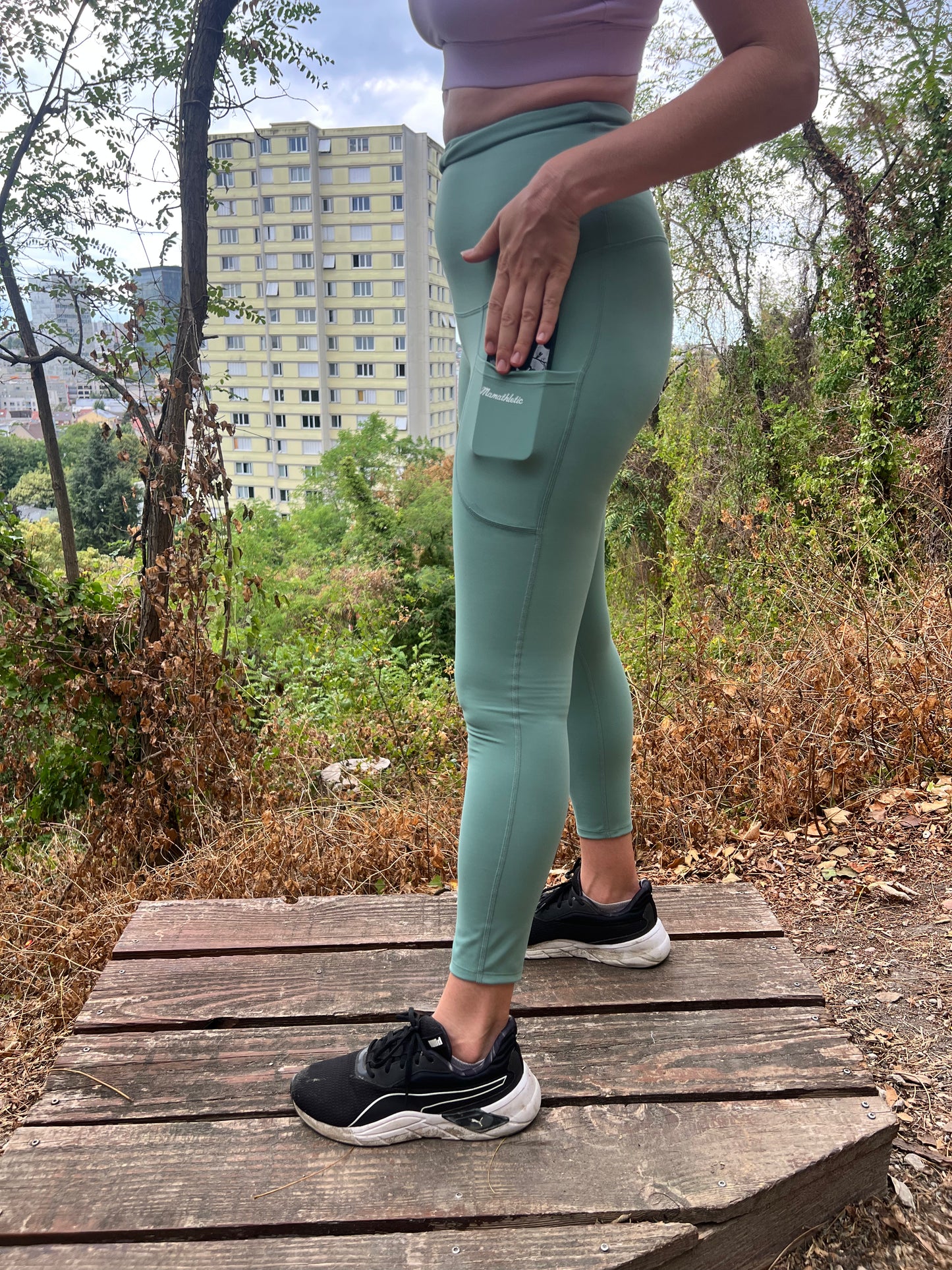 Le legging de sport de grossesse Proud